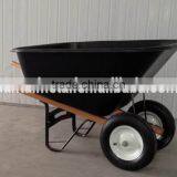 Agricultural Equipment Drump Plastic Tray Wheel Barrow WH9600 thumbnail-1