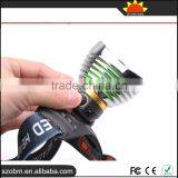 OEM XML-T6 LED 1000 Lumens 3 Mode Zoom Gold Ingot Shape LED Headlamp thumbnail-5