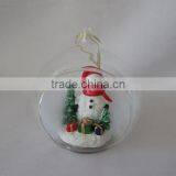 Crystal Balls Dollarma One Dollar Cheapest XMS Christamas Bear Deer Santa SnowFlake Glass 156044-15049 thumbnail-4