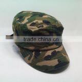 Wholesale Custom 6 Panel With Flat Embroidery Cap With Inside Pocket Camo Truker Cap thumbnail-2