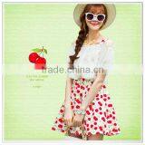 2015 Digital Printed Silk Chiffon Fabric For Cherry Dress Customized New Design thumbnail-1