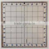Aviation Protractor - Square in Flexi Durable Plastic ( 5'' * 5'' ) Nautical Grid Protractor # KPP-1 thumbnail-2