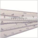 Kearing Brand Promotional Plastic Fine Shaped Scale Ruler ( 5pcs as 1 Set ) With Metal Rivet # 8500-5 thumbnail-5