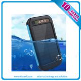 Solar mobile charger with torch,power display,SOS function