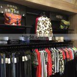 Fashion Black Clothing Shop Interior Clothes Retail Store Design thumbnail-4