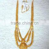 Fancy Micro Gold Plated Necklace and Pendant Sets thumbnail-5