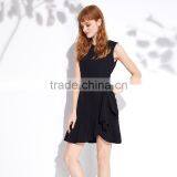 Maxnegio Latest Fashion Formal Red Designer One Piece Ruffle Hem Party Dress thumbnail-4