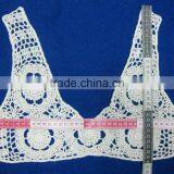 Machine Made Cotton Crochet Neck Lace for Ladies Garment thumbnail-2