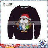 MGOO 2016 Christmas Party Pullover Sweatshirts Christmas Costumes For Men Screen Printed Christmas Clothing thumbnail-4