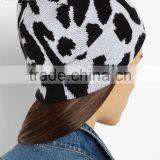 Winter Girls Jacquard Cashmere Knitted Hat thumbnail-2