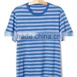 2016 Wholesale Dri Fit Extended Knited Men's Striped Tee t Shirt thumbnail-2