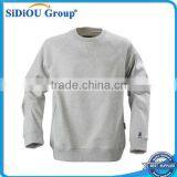 Mens Grey Pullover Sweatshirt, Fleece Pullover thumbnail-1