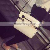 DY0113Z Europea Fashion Ladies Sweet Black and White Messenger Bag thumbnail-2