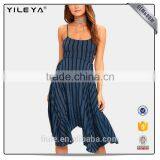 2017 New Design Women Summer Dress Sexy Sleeveless Slit Midi Dress thumbnail-2