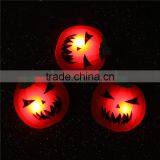 Plastic Halloween Pin Brooches Pumpkin Orange-red Custom Logo Brooch thumbnail-2