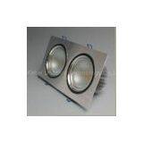 White/Silver 12W LED Ceiling Light thumbnail-1