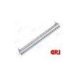 1U White UTP Rj45 110 Patch Panel 24 Port With Fluck 4300 / 1800