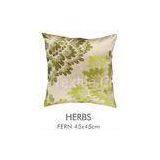 Durable Plant Embroidered Decorative Pillow 18 X 18 , Office Sofa Cushion Cover