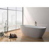 Oval Artificial Stone Bathtub thumbnail-2