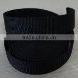 1 Inch Polyester Webbing Black