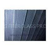 Decorative Polyester Fiberglass Plisse Screen With Square / Hexagonal Aperture