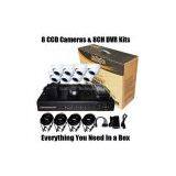 8 CCD&DVR CCTV Kit Recorder