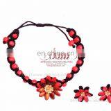 Tagua, Melon and Kiwicha Organic and Ethnic Sets: Necklaces, Earrings and Wristbands thumbnail-3