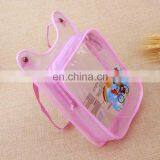 Best Price Clear Custom Shape Pvc Zipper Bags High Quality Zip Lock Pvc Plastic Bag With Cat Ear thumbnail-2