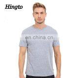 4 Needles 6 Lines Men Comfortable Organic Cotton Plain t Shirts /tee Shirts thumbnail-1