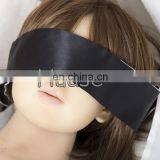 Sexy White & Black Long Blindfold, Satin Blindfold Satin Tie thumbnail-1