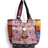 Vintage banjara bag -boho gypsy tribal ethnic tote bag-bohemian kutch banjara tote handbags-traditional kutch handbags