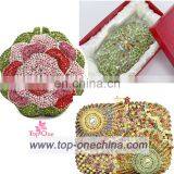 Bling Handmade Evening Clutch Bag Cystal Rhinestone Clutch Stonning Bag thumbnail-1