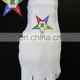 Eastern Star Masonic Gloves X