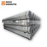 Sh40 galvanized pipe steel round section welding tube
