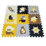 QT MAT Non-toxic 12in x 12in 9pcs/set EVA Foam Pirate Puzzle Mat Flooring thumbnail-2