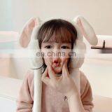 6567/2020 Newest Korea Fashion Winter Warm Earmuffs Cute Thicken Plush Rabbit Function Kids Earflap thumbnail-4