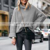 Wool Handmade Winter Chunky Knitted Women's Sweater thumbnail-2