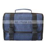 Fashion Men Folding Roll Toiletry Bag Hanging Storage Organizer Washing Travel Bag With Hook thumbnail-5