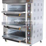Industrial Bakery Machine Cake Bread Pizza Baking 3 Deck Gas Oven Prices thumbnail-7