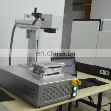 20W 30W 60W 100W JPT Raycus Max Mopa Color Fiber Laser Marking Machine Price for Stainless Steel thumbnail-3