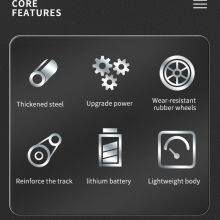 NADE Lithium Battery Electric Stair Climbing Hand Truck / Hand Trolly Support CHINA Design Cheap Price Cart thumbnail-4