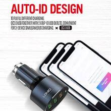LDNIO C703Q Car Charger USB 2.0 In-car Chargers With 3 USB Ports, QC3.0, 36W thumbnail-2