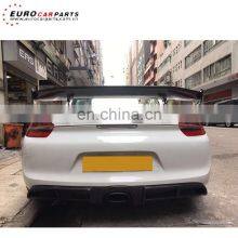 Porch 981 Camman to GT4 Style Body Kit Full Set 2012y-2016y for 981 Camman to GT4 With Front Bumper and Lip Rear Diffuser Wing thumbnail-3