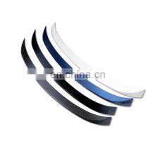 Carbon Fiber Rear Spoiler Boot Middle Wings Trim Cover For Bmw X3 X4 Car Styling thumbnail-5