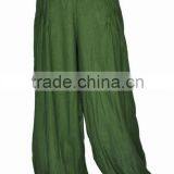 Women Stylish Pure Rayon Multi Color Harem Pants Bottom Trousers thumbnail-3