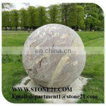 Garden Stone Decoration , Marble Stone Decoration Ball thumbnail-3