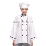 french chef cook uniform for European market