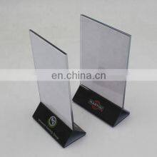 Acrylic Sign Holder Table Card Display Menu thumbnail-3