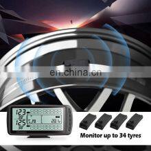 34 Sensor Truck 200PSI 14BAR TPMS Internal Tire Pressure Monitoring Sensor System for Tip Lorry Heavy-duty Truck thumbnail-3