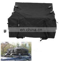 20 Cubic Vinyl Waterproof Convertible Car Roof Top Cargo Luggage Storage Carrier Bag thumbnail-2